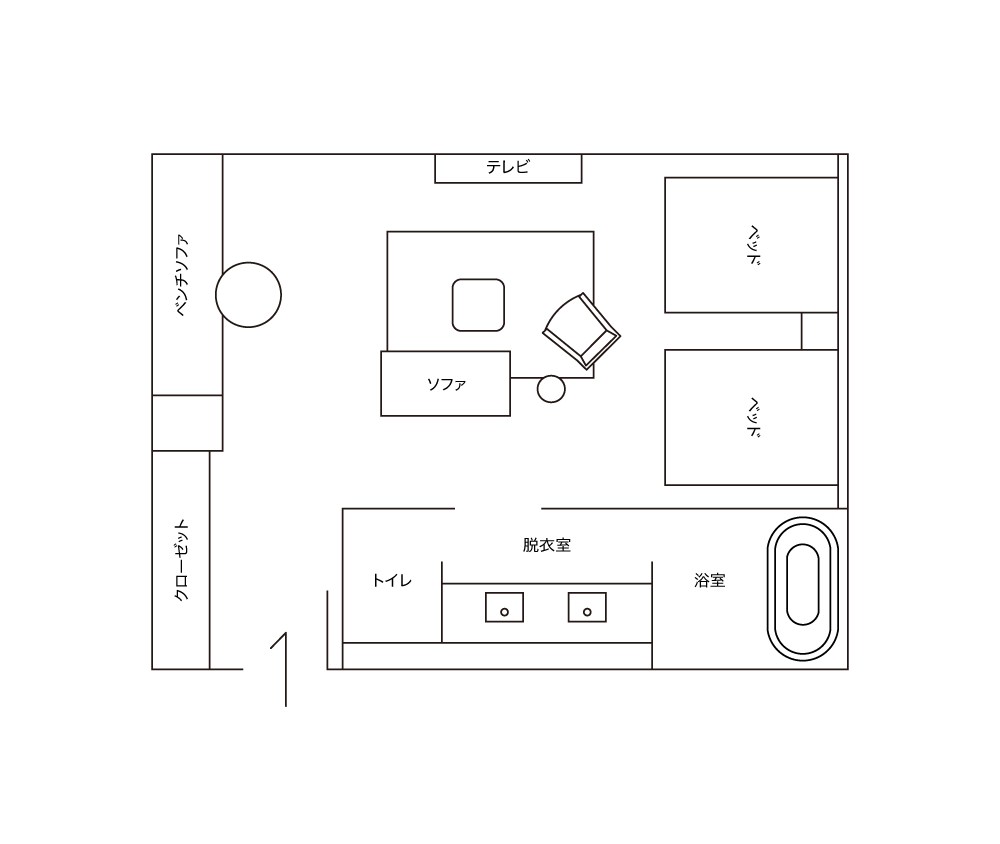 間取りイメージ図